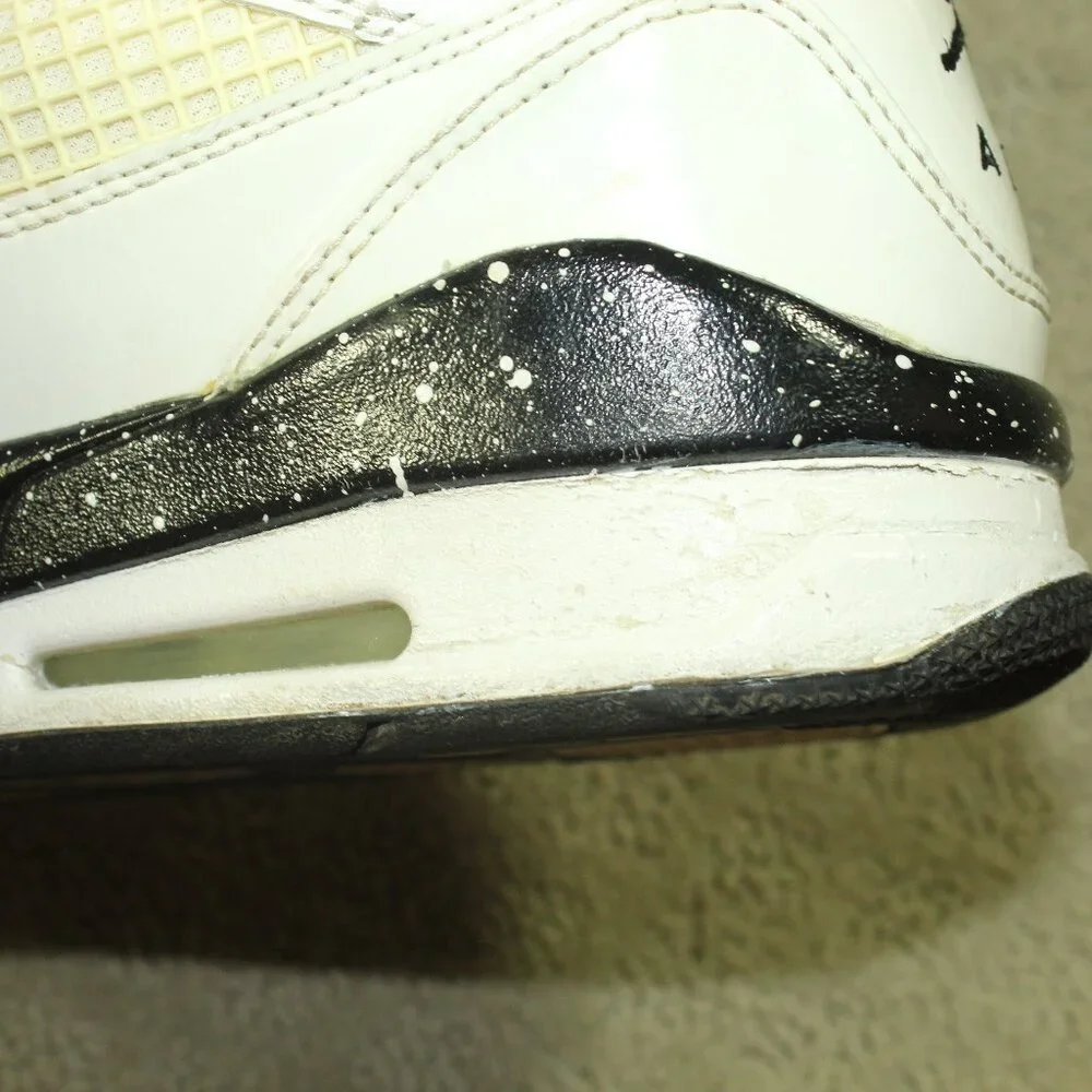 Men's Size 9 - Jordan Flight 9 White Black Sneakers